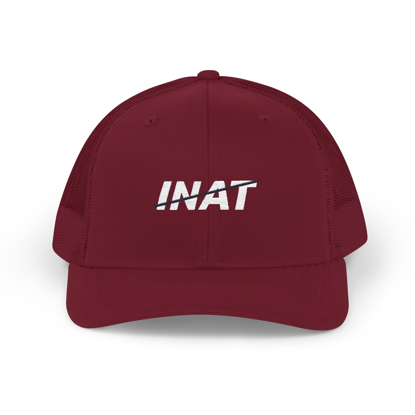 INAT Embroidery Snapback Trucker Cap